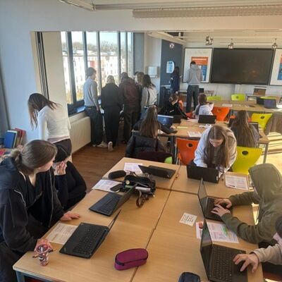 Escape Game in der Aula